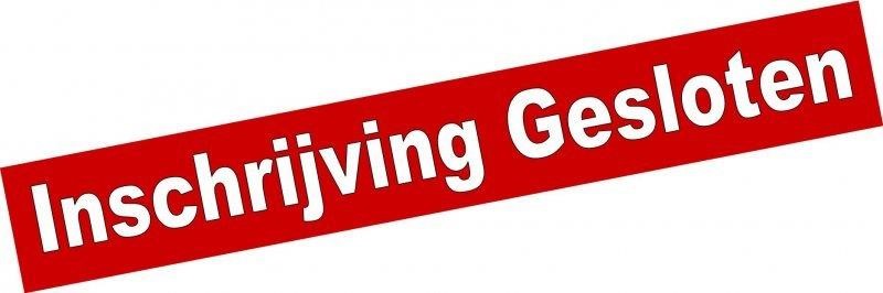 Inschrijving-gesloten