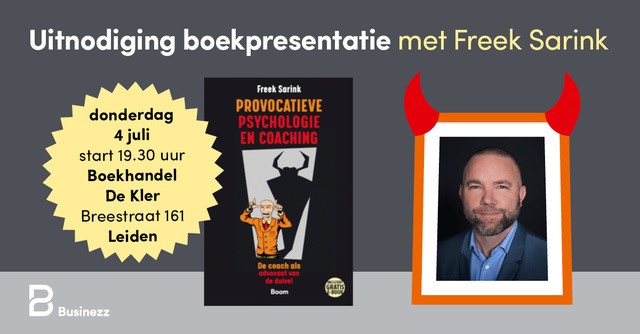 Boekpresentatie Freek Sarink