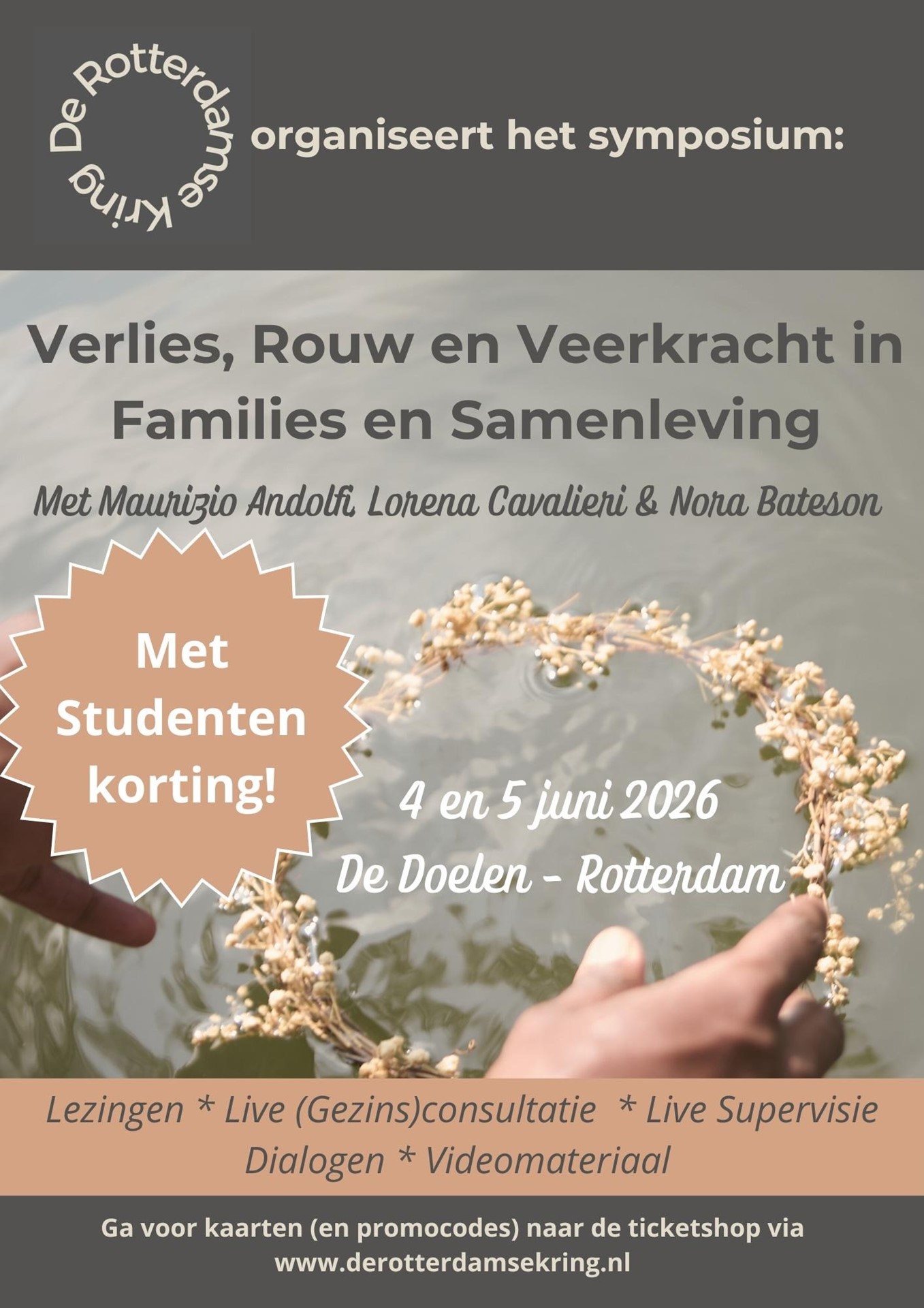 Flyer met studentenkorting